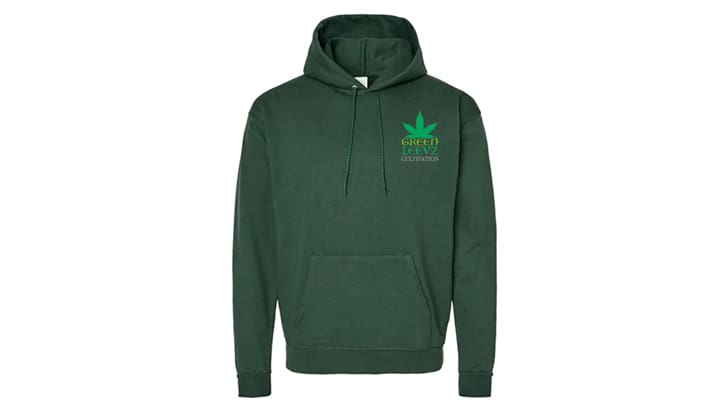 Green Leevz Large Front Logo Tshirt